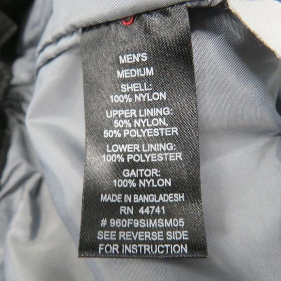 Sims Snowboarding Pants Men Medium Black Striped Ski Winter Snow 32 x 31 - Picture 4 of 11